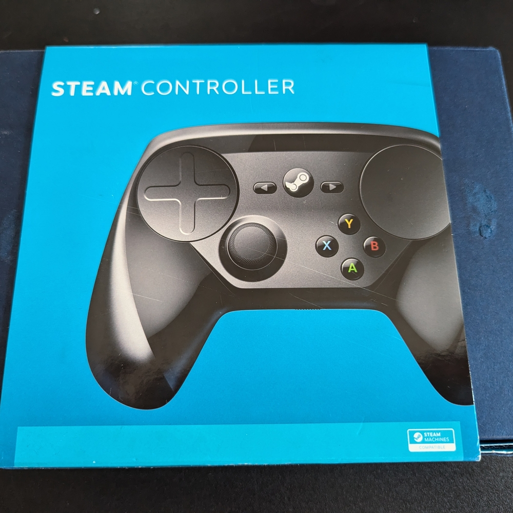 Valve Steam Controller - Black and Blue